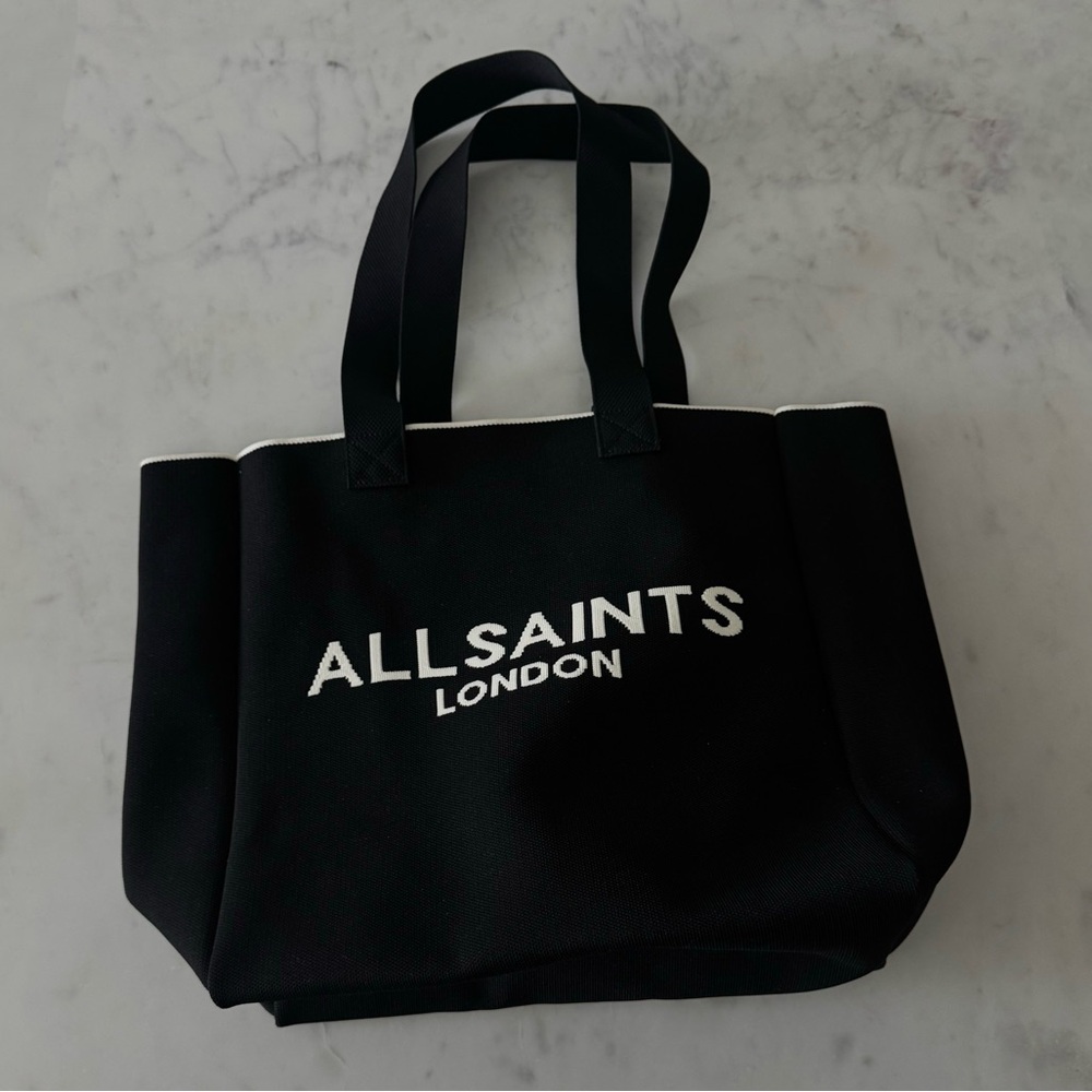 All Saints Knitted Tote Bag
